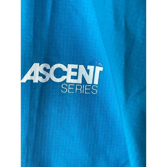 EMS Ascent Series Gore-Tex Blue Rain Ski Shell Hooded Jacket Lightweight Size XS - Picture 6 of 9
